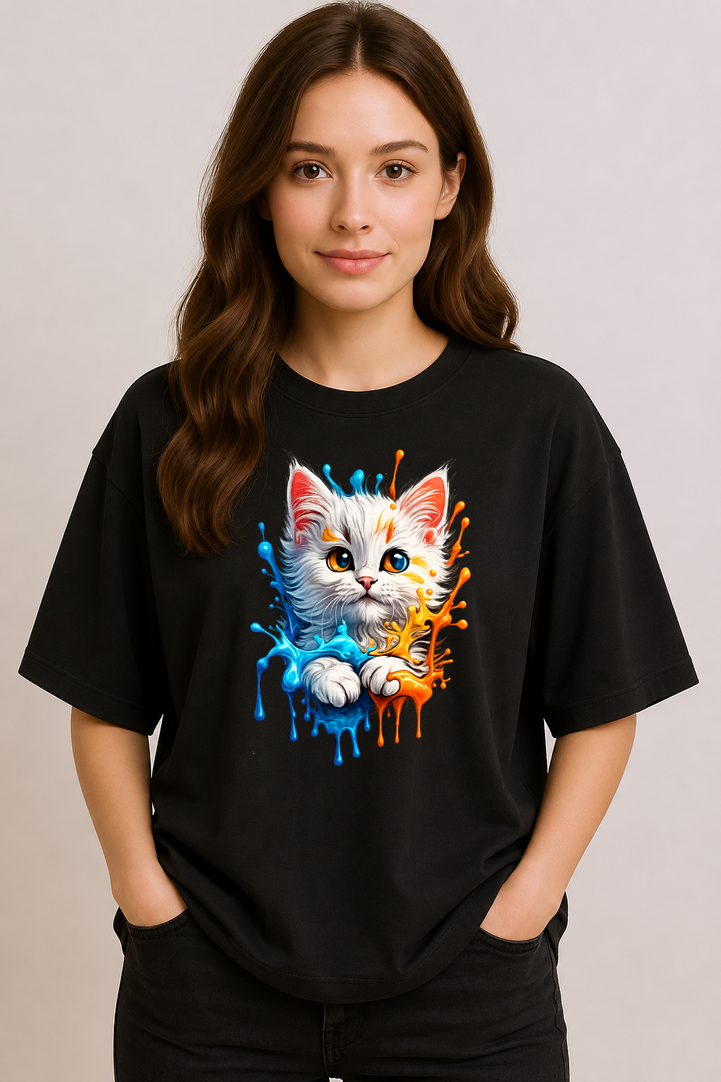 Splash Paws | Unisex Oversized T-Shirt